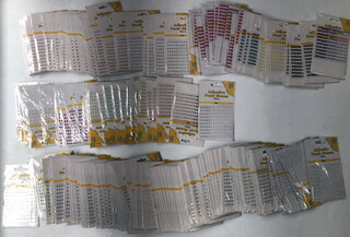 Ca. 170x Plakparels